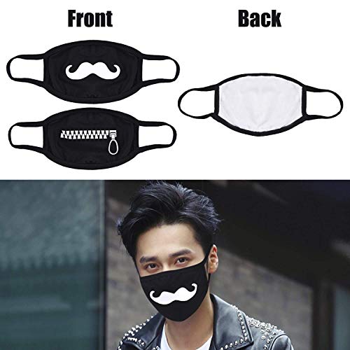 Aniwon Mouth Mask, 9PCS Cute Anti Dust Cotton Face Mask Unisex Kpop Mask for Men Women