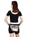 HDE Clear Fanny Pack Stadium Approved Fanny Packs Rave Festival Travel Transparent Waist Pack