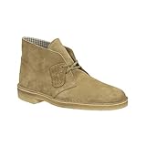 Clarks Originals Mens Desert Boot - Oakwood Suede (Beige) Mens Boots 7 US