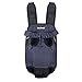 PetBonus Pet Front Dog Carrier Backpacks, Adjustable Dog Carrier, Legs Out Easy-fit Dog Travel Backpack for Hiking, Cycling, Hands Free Dog Chest Carrier for Medium Small Dogs (Black, XL)