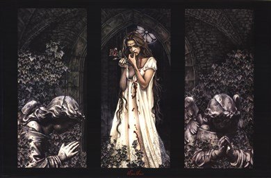 Victoria Frances Triptych Poster 36x24