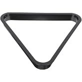 Toddmomy Mini Billiard Triangle Rack Pool Table Ball Organizer Billiard Frame for Home Parties Clubs Fits
