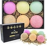 Bath Bombs Set for Women - Infused with Essential Oils That Decrease Stress and Promote Relaxation - Natural and Organic Bath Bomb Set