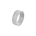 Geoffrey Beene Stainless Steel Men's Comfort Fit Mesh Ring