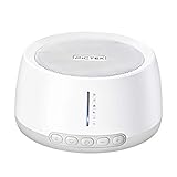 White Noise Machine, PICTEK 30 Non-Looping Soothing Sounds Machine for Baby Sleeping, Office Privacy (Up to 100dB), 3 Auto-Off Timer & Memory Function, USB Powered Sound Therapy for Adults or Travel