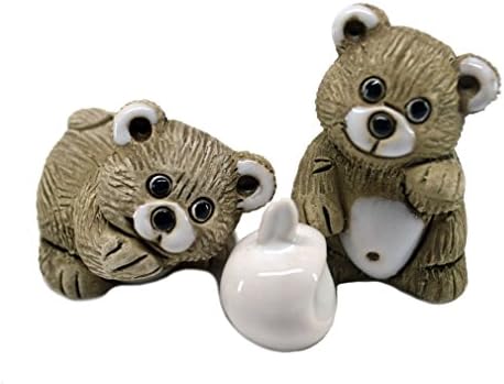 Rinconada 2017 Collection, 2 mini BEAR CUB with apple, 2.0¨H, #AR808M