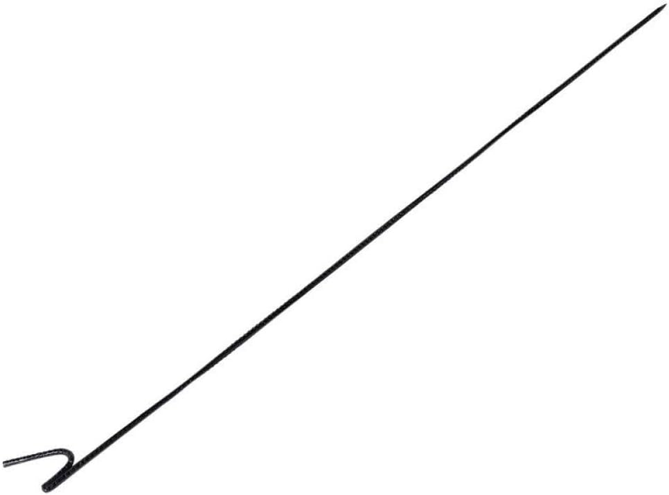 Roughneck ROU64600 Fencing Pins 10-Pack 12x1200mm/½x48", Black