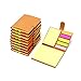 Tueascallk 10 Packs Combination Sticky Notes, Pop-up Self-Adhesive Notes, 3.2
