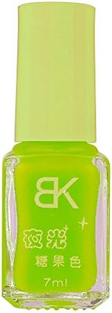 Transer Fluorescent Neon Luminous Gel Nail Polish for Women Children Glow in Dark Nail Varnish, Non-Toxic