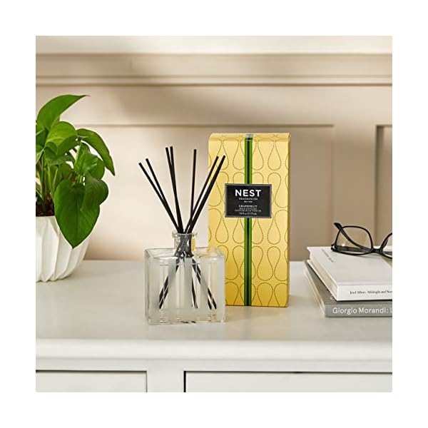 NEST Fragrances Grapefruit Reed Diffuser, 5.9 Fluid Ounces The Home