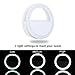 Selfie Light,Lavince Selfie Ring Light for iPhone XS/X/XR/7/7 plus/6s/6/5s/5/4s