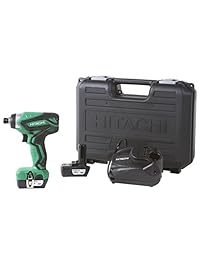 Hitachi WH10DFL2 12 voltios Taladro de impacto de litio ion con kit (garantía herramienta de por vida)