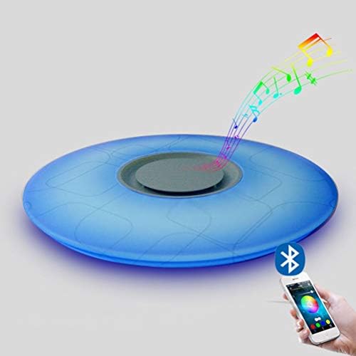 YWYU Wireless Bluetooth Music Ceiling Lamp Round LED Embedded Variable Light Ceiling Light Remote Control Children's Room Bedroom Study Night Light (Wattage : 72w)