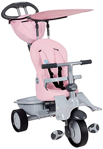Smart Trike - Recliner Triciclo 4 en 1, Color Rosa (2031961700)