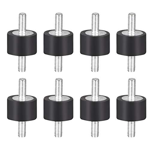 uxcell D15 x H10 Rubber Vibration Isolator Mounts Shock Absorber with ...