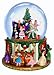 Party Scene Musical Snow Globe Plays The Nutcracker Suite March by Tchaikovsky