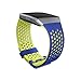 Fitbit Ionic Accessory Sport Band, Blue/Yellow, Large