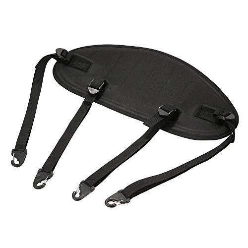 ZHX ?1pc Adjustable Kayaking Canoeing Sit On Top Kayak Seat Back Rest Seat Backrest Support Back Pad Band Antiskid Cushiony Black