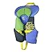 Stohlquist Toddler Life Jacket Coast Guard Approved Life Vest for Infants-Blue/Green-Infant