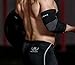 Mava Sports Elbow Sleeve Weightlifting Bamboo Elbow Brace Compression Support Sleeve for Tendonitis, Tennis, Golf Elbow Treatment - Reduce Elbow Joint Pain (Black,XX-Large)