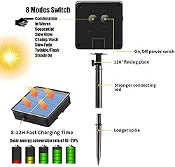 Solar Rope Lights 39FT IP65 Waterproof Outdoor