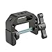 CAMVATE C-Clamp with 1/4 and 3/8 Thread Hole for Camera Monitor(Black T-Handle) - 1688