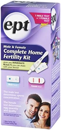 E P T Male Female Complete Home Fertility Kit Amazon Co Uk Baby