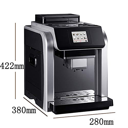 BLLXMX Espresso/Kaffeemaschine für Kaffeeliebhaber oder nur für das Büro, mit Mühle, Wassertank Kapazität: 2 l… – Bild 3