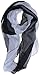 Just Libby-Women's Silk Blend Ombre Oblong Scarf Black & Grey