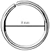 Forbidden Body Jewelry 18g 8mm (5/16 Inch) Surgical Steel Seamless Nose Ring & Cartilage Hoop with Comfort Round Ends