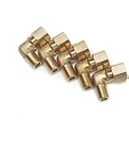 Hose Barb for 5/16 ID Hose X 1/8 Male NPT Hex Body Brass Fuel Fitting