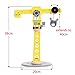 Bigjigs Rail Big Yellow Wooden Crane Construction Play Set with Vehicles & Accessories