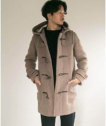 Amazon アーバンリサーチ メンズ Urban Research メンズコート London Tradition Urban Research 別注ダッフルコート Mushroom 40 コート ジャケット 通販