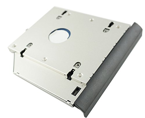 Nimitz 2nd HDD SSD Hard Drive Caddy for ACER E5-572G with Faceplate/Bracket