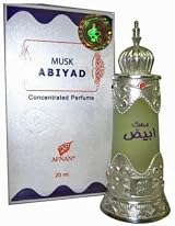 Afnan Musk Abiyad Unisex Concentrated Perfume Oil 20ml Moss Scent view 4