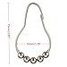 Amazer Decorative Shower Curtain Hooks, Shower Curtain Hooks Rust Proof Stainless Steel Shower Curtain Hooks, Shower Hooks for Shower Curtain Bathroom 12PCS, Matte Nickel
