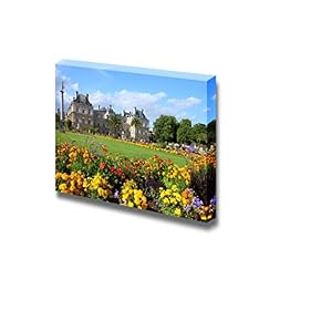Paris France Famous Landmark Luxembourg Palace and Park Wall Decor