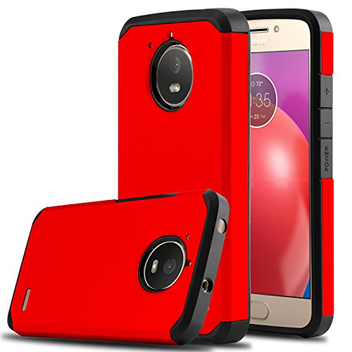 Moto e4 case, venoro shockproof slim anti scratch hybrid dual lay…