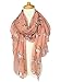 GERINLY Cute Horse Wrap Scarf for Womens Lightweight Christmas Accessories (Light Salmon)