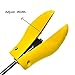 Zamango Pair of Women High Heel Shoe Stretcher，2-Way Plastic Adjustable Ladies Professional Shoe Tree For USA Women's Size 4.5 - 9.5 Yellow
