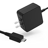 PowerSource UL Listed 7 Ft Extra Long Wall Plug AC-Adapter-Charger for Asus-Chromebook Flip C100 C100P C100PA-DB02 Chromebook C201P C201 C201PA P/N ADP-24EW B Travel Power-Supply-Cord 12V 2A 24W