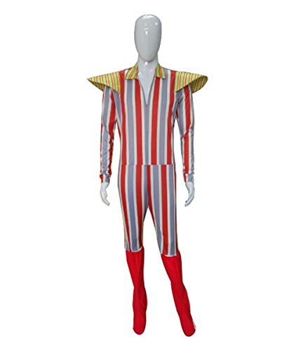 Mens 80's Pop Star Stardust Spacesuit Costume HC-041