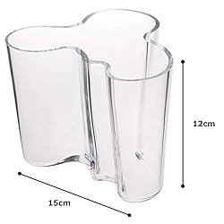 Iittala Alvar Aalto 120mm Clear Vase
