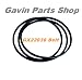 Gavin parts shop GX22036 Traction Drive Belt fits John Deere GX20241 D100 L100 LA100 LA105 Craftsman 130969 108597X Sabre 14.542GS L1742 Length 91 3/4-inch Width-1/2-inch