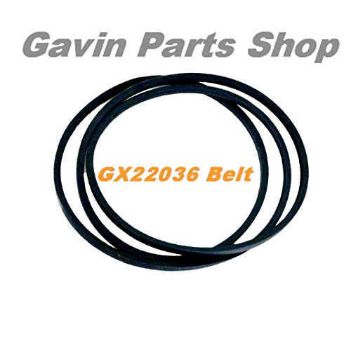 Gavin parts shop GX22036 Traction Drive Belt fits John Deere GX20241 D100 L100 LA100 LA105 Craftsman 130969 108597X Sabre 14.542GS L1742 Length 91 3/4-inch Width-1/2-inch
