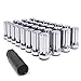 Mastiff 49324 Acorn Spline Lug Nut Set, M14x2.0 Thread, Triple-Chrome Finish, Conical 60 Degree Seat - 2