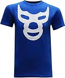 Blue Demon Mask Men's T-Shirt