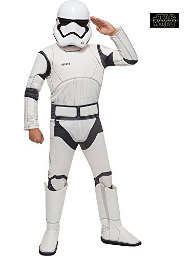 Star Wars VII: The Force Awakens Deluxe Child's Stormtrooper Costume and Mask