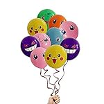 21 Count Pokemon Latex Balloons 12" Inches Birthday Party