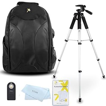 Promax trípode Kit de accesorios para Nikon Df, D3000, D3100 ...